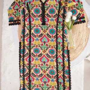 Floral pattern 3- Piece Kurti Set